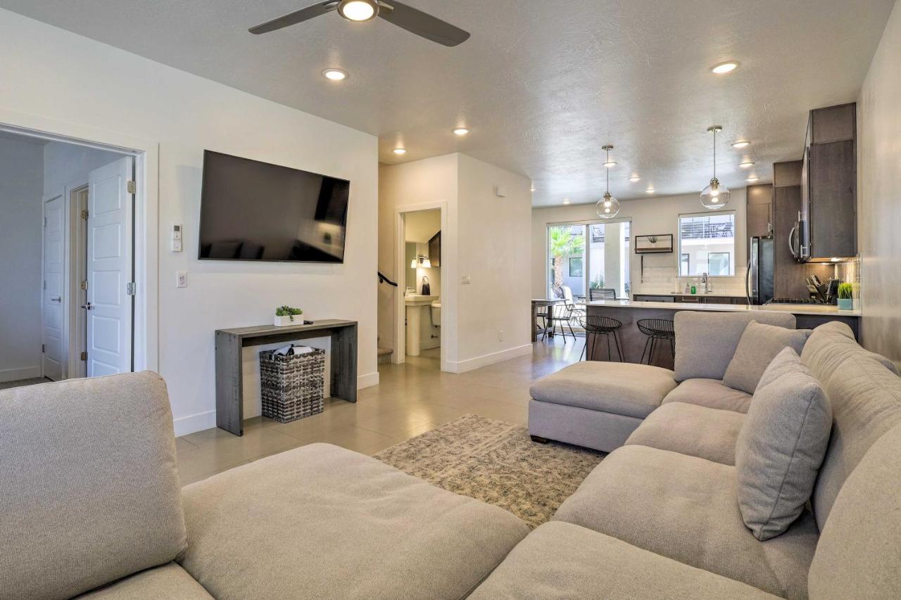 Sunny Resort Townhome And Balcony And Pool Access St. George Exterior foto
