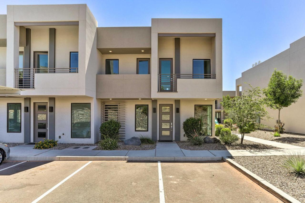 Sunny Resort Townhome And Balcony And Pool Access St. George Exterior foto